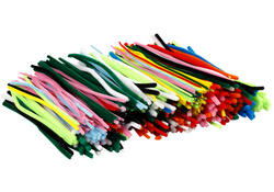 Chenilledraad Creativ Company 30cm dikte 4, 6, 9mm 700 stuks assorti