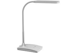 Bureaulamp MAUL Pearly LED colour vario dimbaar zilver
