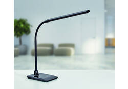 Bureaulamp MAUL Pirro LED dimbaar met voet zwart