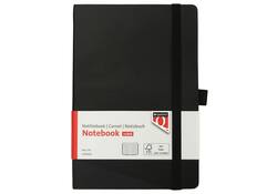 Notitieboek Quantore A5 flex lijn 192blz 80gr zwart