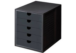 Ladenbox Han 1450 5 gesloten laden zwart