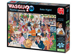 Puzzel Wasgij Mystery 26 Date Night! 1000 stukjes