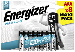 Batterij Energizer Max Plus 8xAAA alkaline