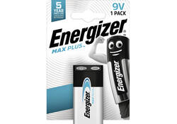 Batterij Energizer Max Plus 1x9v alkaline