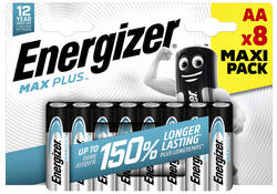 Batterij Energizer Max Plus 8xAA alkaline