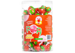 Lolly Hirsch super bubble strawberry 100x17 gram
