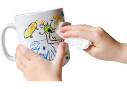 Whiteboardpotlood BicKids Multi Surface blauw doos à 12 stuks