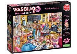 Puzzel Wasgij Destiny 27 De Koffieshop! 1000 stukjes