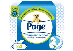 Vochtig toiletpapier Page Compleet Schoon 38vel