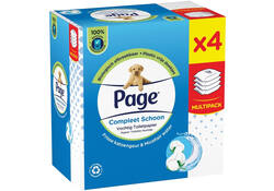 Vochtig toiletpapier Page Compleet Schoon 38vel