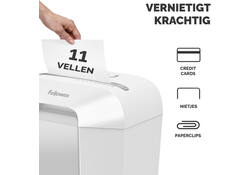 Papiervernietiger Fellowes Powershred LX70 snippers 4x40mm wit