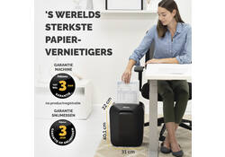 Papiervernietiger Fellowes Powershred LX50 snippers 4x37mm zwart