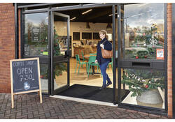 Inloopmat Green-Horse Indoor Pro 85x120cm zwart