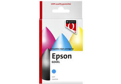 Inktcartridge Quantore alternatief tbv Epson 604XL T10H24 blauw