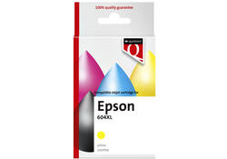 Inktcartridge Quantore alternatief tbv Epson 604XL T10H44 geel