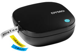 Labelprinter Dymo LetraTag 200B draagbaar bluetooth 12mm zwart promopack