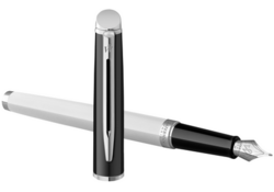 Vulpen Waterman Hémisphère Colour Blocking black en white CT medium