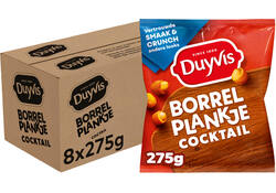 Borrelnootjes Duyvis cocktail zak 275gr