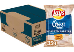 Chips Lay's Oven roasted paprika zakje 35gr