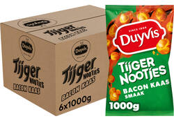 Tijgernootjes Duyvis bacon kaas zak 1kg