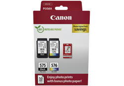 Inktcartridge Canon PG-575 + CL-576 zwart + kleur