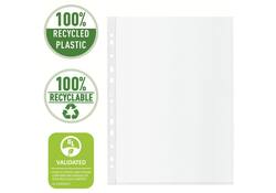 Showtas Esselte recycle PP A4 100µ 11-gaats 50 stuks