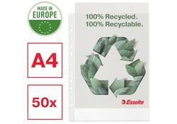Showtas Esselte recycle PP A4 100µ 11-gaats 50 stuks