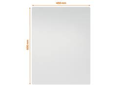 Whiteboard Nobo frameloos modulair 60x45cm