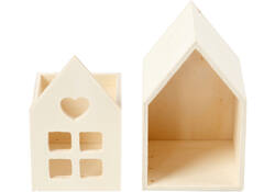 Huis met lade Creativ Company 10.8x6.8 cm hout