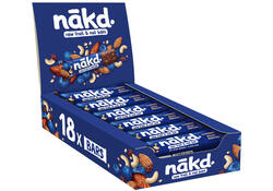 Fruit- en notenreep NAKD blueberry muffin 18x35 gram