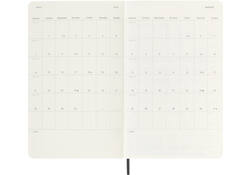 Agenda 2025 Moleskine 12M Planner Weekly 7dagen/1pagina large sc black