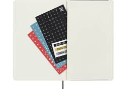 Agenda 2024/2025 Moleskine 18M Planner Weekly 7dagen/1pagina large sc black