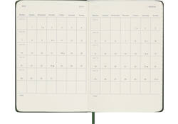 Agenda 2025 Moleskine 12M Planner Weekly 7dagen/1pagina pocket hc myrtle green