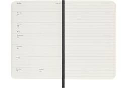 Agenda 2025 Moleskine 12M Planner Weekly 7dagen/1pagina pocket sc black