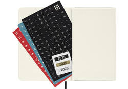 Agenda 2025 Moleskine 12M Planner Weekly 7dagen/1pagina pocket sc black