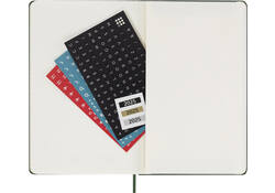 Agenda 2025 Moleskine 12M Planner Weekly 7dagen/1pagina large hc myrtle green