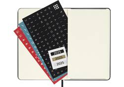 Agenda 2025 Moleskine 12M Planner Weekly 7dagen/2pagina's pocket hc black
