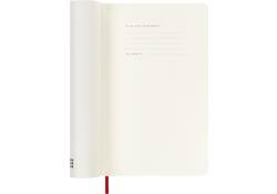 Agenda 2025 Moleskine 12M Planner Weekly 7dagen/1pagina large sc scarlet red