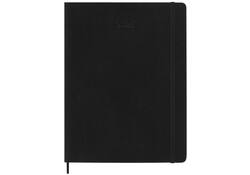 Agenda 2025 Moleskine 12M Planner Weekly 7dagen/1pagina extra large sc black