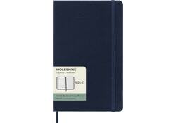 Agenda 2024/2025 Moleskine 18M Planner Weekly 7dagen/1pagina large hc sapphire blue