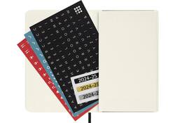 Agenda 2024/2025 Moleskine 18M Planner Weekly 7dagen/1pagina pocket sc black