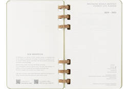 Agenda 2024/2025 Moleskine 12M Academic planner 7dagen/2pagina's large hc crush kiwi