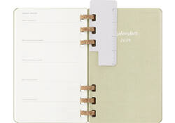 Agenda 2024/2025 Moleskine 12M Academic planner 7dagen/2pagina's large hc crush kiwi