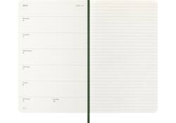 Agenda 2025 Moleskine 12M Planner Weekly 7dagen/1pagina large sc myrtle green