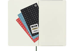 Agenda 2025 Moleskine 12M Planner Weekly 7dagen/1pagina large sc myrtle green