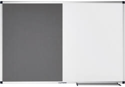 Combibord Legamaster UNITE grijs vilt-whiteboard 60x90cm