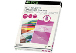 Lamineerhoes Leitz iLAM A4 zelfklevend 2x125micron EVA 100 stuks