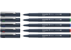 Fineliner Schneider Pictus assorti etui à 5 stuks