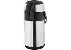 Thermoskan Olympia met pomp 2.5 liter rvs