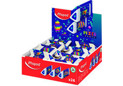 Gum Maped Pixel Party Pyramid display à 24 stuks